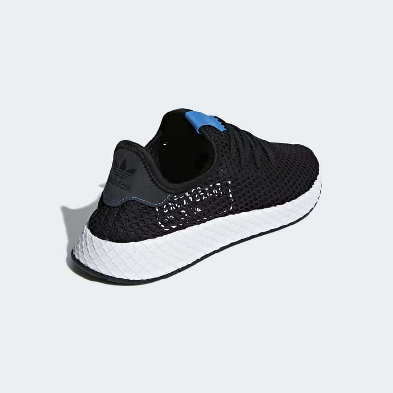 Adidas deerupt cheap black and blue